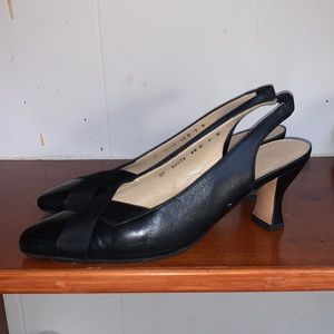 Salvatore Ferragamo black heels